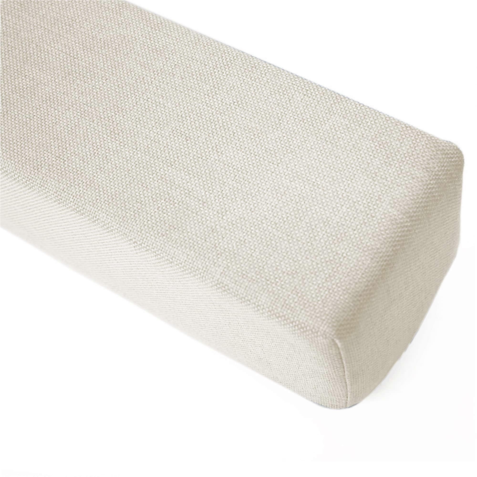 Custom Size Bed Mattress Extender Filler with Removable Cover Headboard Pillow and Sofa Bolster Armrest Cushion Beige 200x15x20cm Beige 200*15*20cm