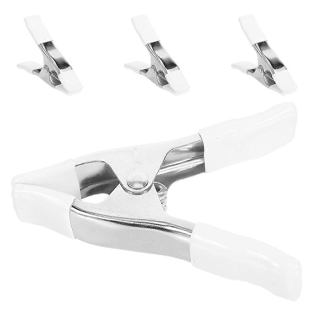 Clamping Photography Backdrop Support Heavy-Duty Spring Clamps For Home Projects A-Shaped 4Pcs
