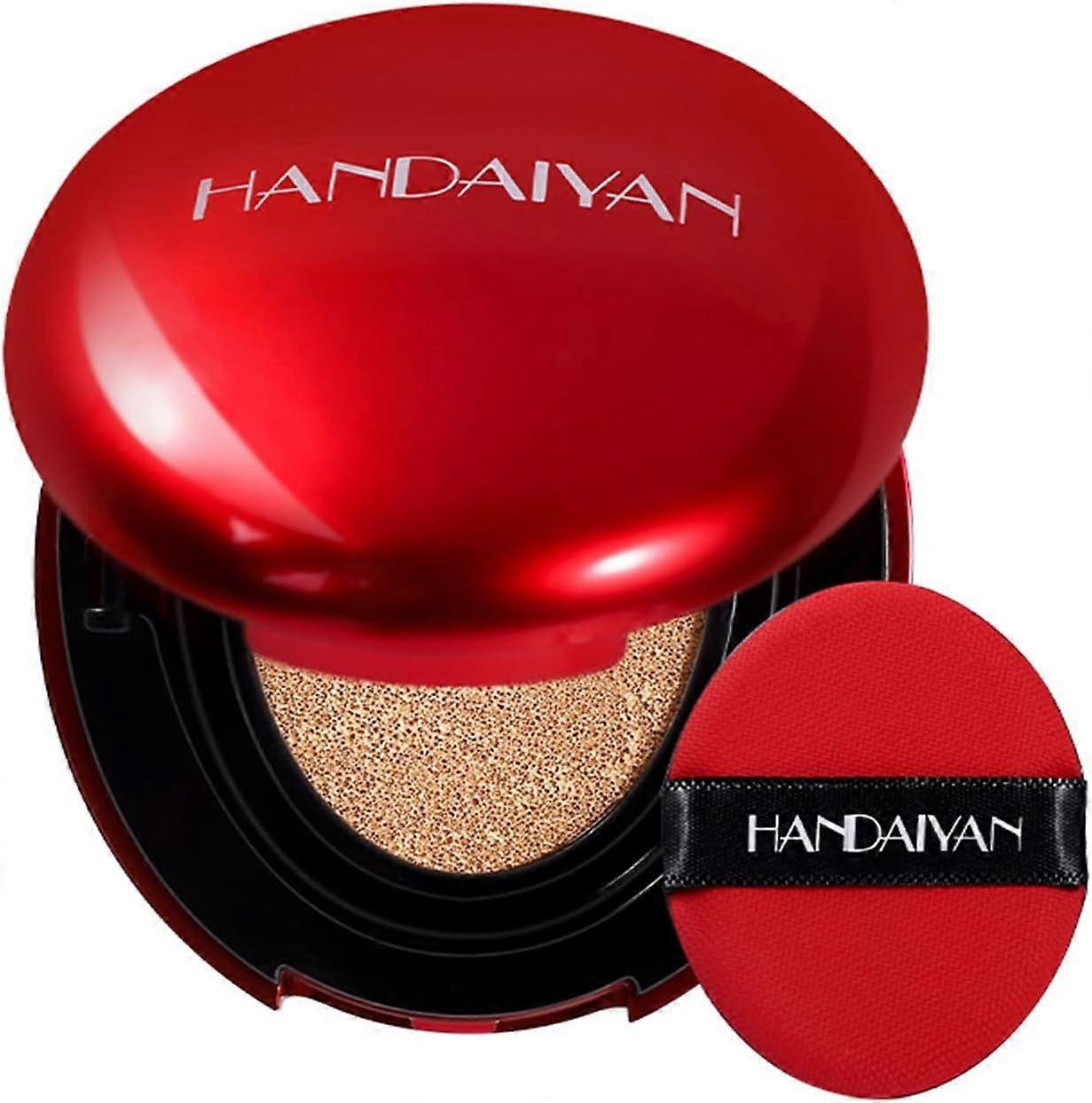 Cushion Foundation, Natural Full Coverage & Weightless Foundation, 24 Hours Durable Luster, Moisturizing Lasting Skin Cushion