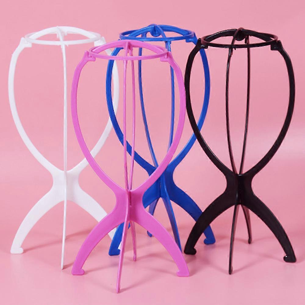 Wig stand black
