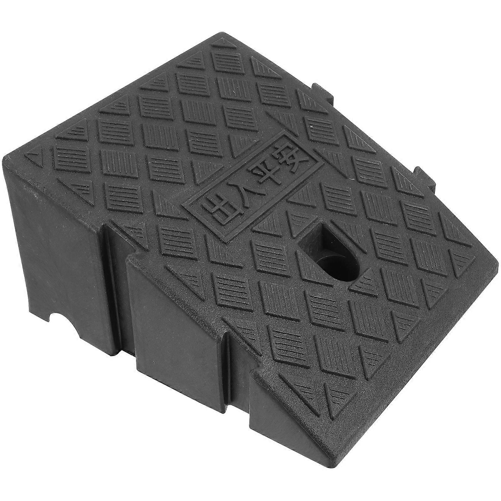 Lightweight Portable Plastic Ramp Cushion for Vehicles – Durable, Non Deforming Design for Sidewalks and Driveways