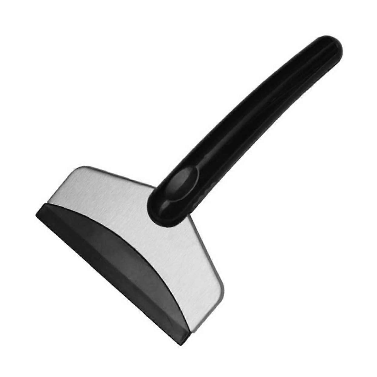 2piece snow shovel with ice scraper and snow brush, durable cleaning tool for car windshields in winter, ergonomic design, spacesaving.