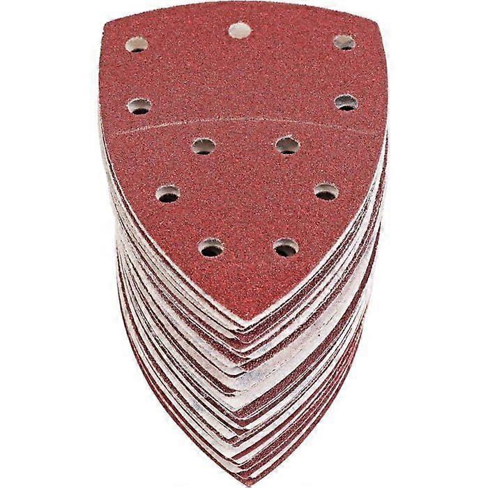 60 Triangle Sanding Sheets Triangular Sandpaper Mouse Sander, 105 x 152 mm, Grain P40/60/80/120/180/240