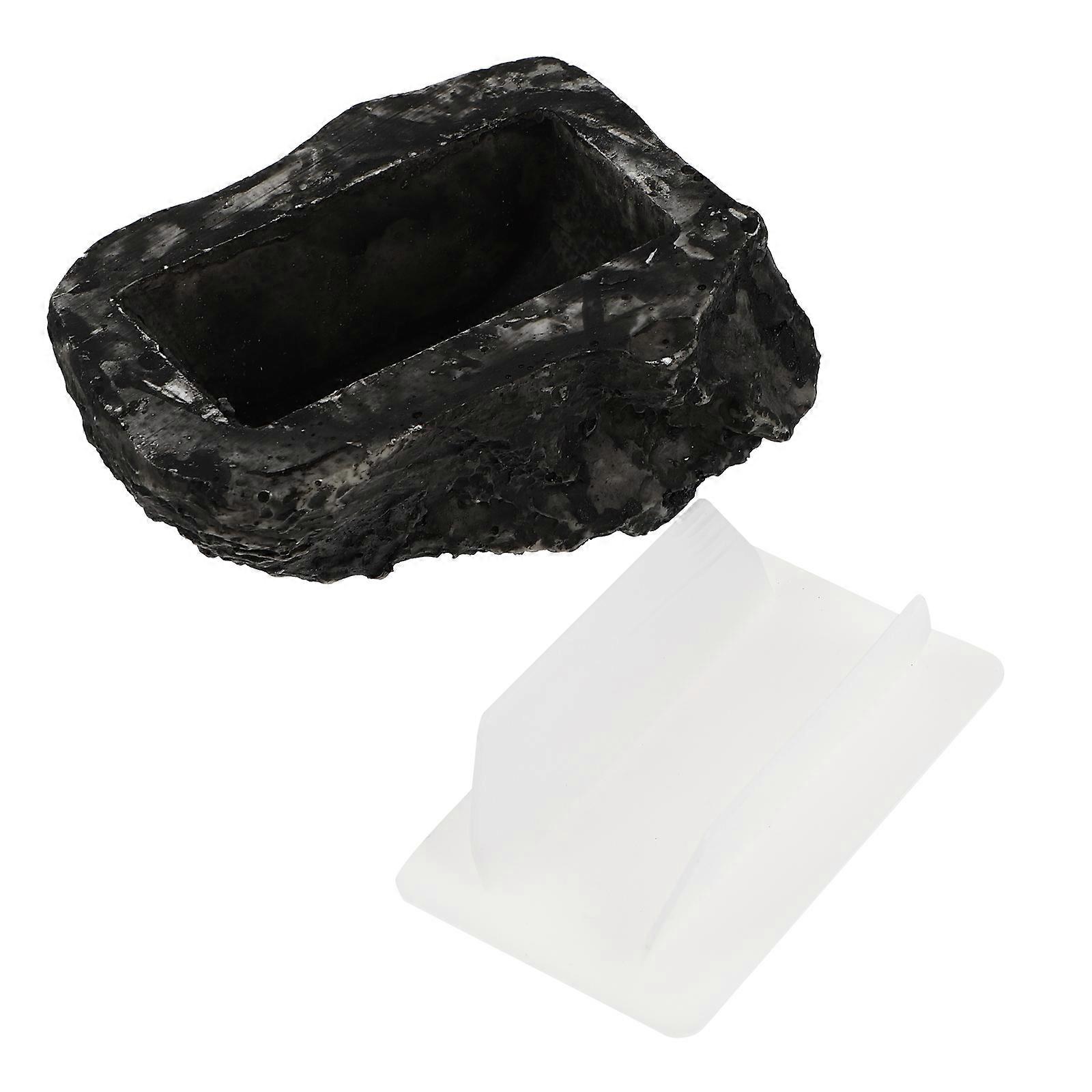 Durable Outdoor Fake Stone Key Hider Box for Garden, Discreet Key Storage with Unique Design for Secure Use