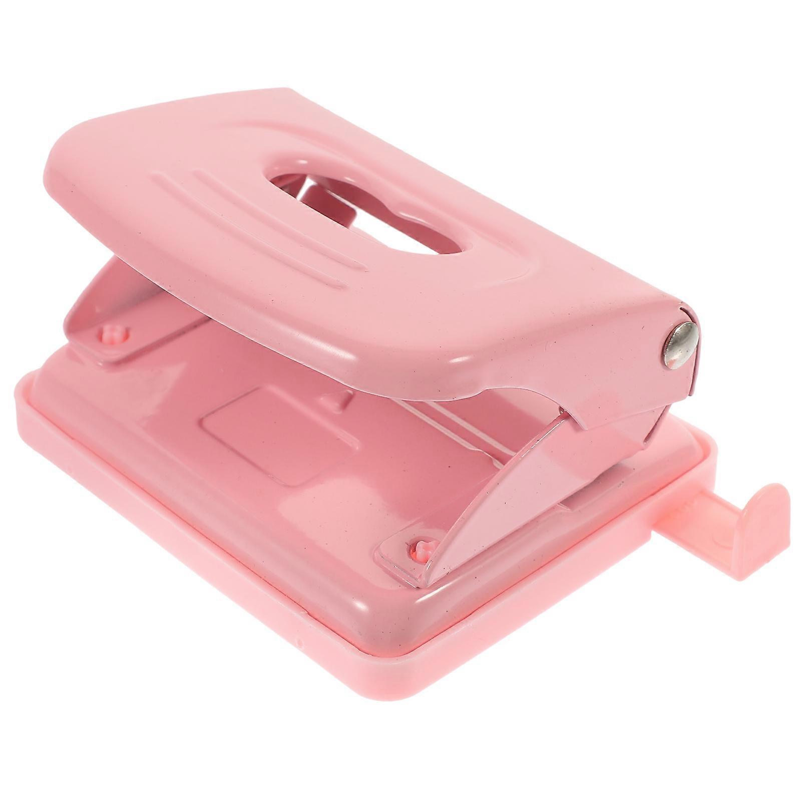 Manual Loose Leaf Hole Puncher for Paper Sheets Two Hole Punch Office Use