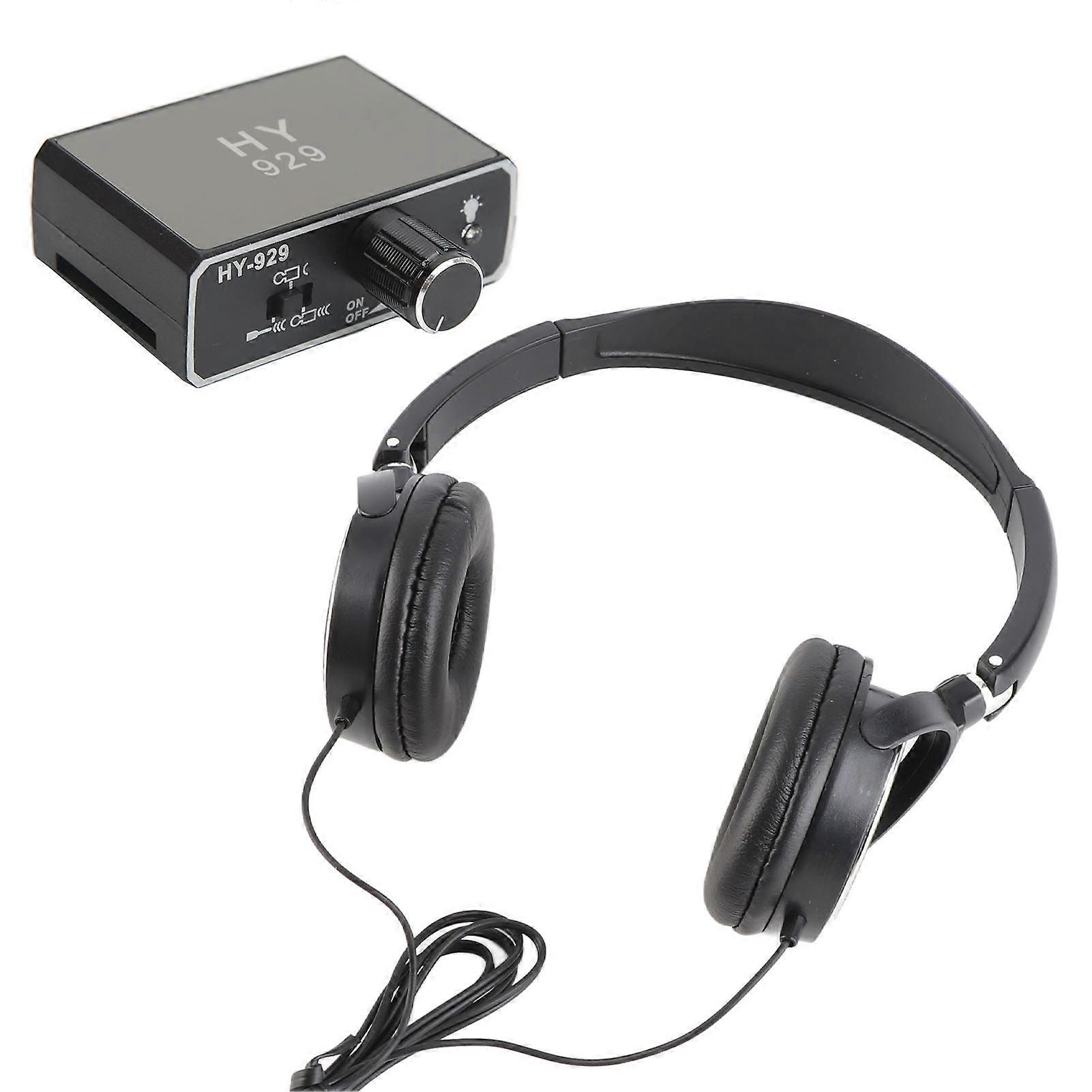 كاشف تسرب أنابيب المياه الجوفية مكثف صوت عالي القوة مع سماعة رأس لبناء الموقع