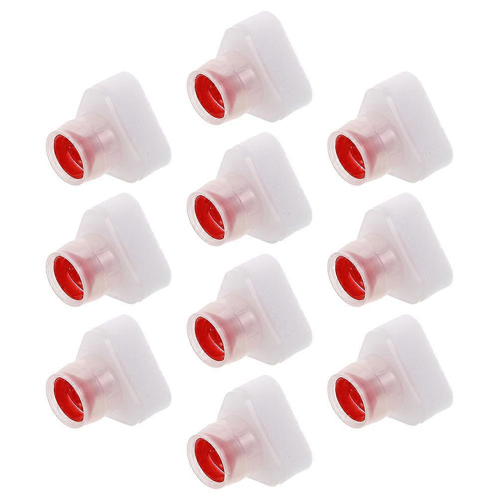 Small White Shoe Cleaner Sponge for Shoe Polishing 20Pcs Applicator Brush Heads