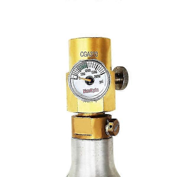 CO2 Cylinder Refill Adapter Filling Station Tr21-4 CGA320 Compatible with Soda Stream Maker