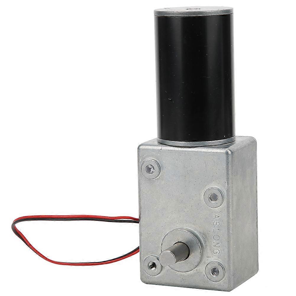 Mini Speed Reduction Motor Worm Gear Motor 24V 30W DC for Eletrical Accessories