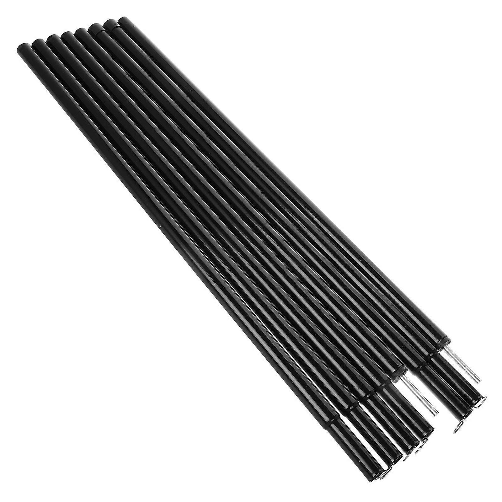Canopy Support Rods For Tent Backup Use In Outdoor Activities Black Iron Rod Support 1 Set