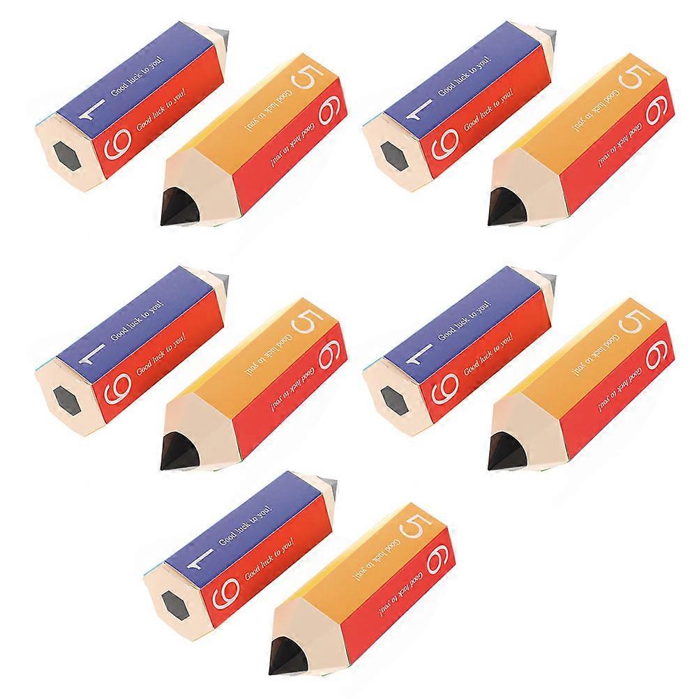 Storage Box Pencil-Shaped Candy Box for 12Pcs Gift Packing