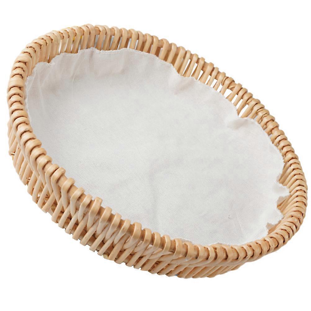 Wood Bread Basket for Home Use Perfect for Fruits Snacks and Kitchen Storage Items Assorted Color