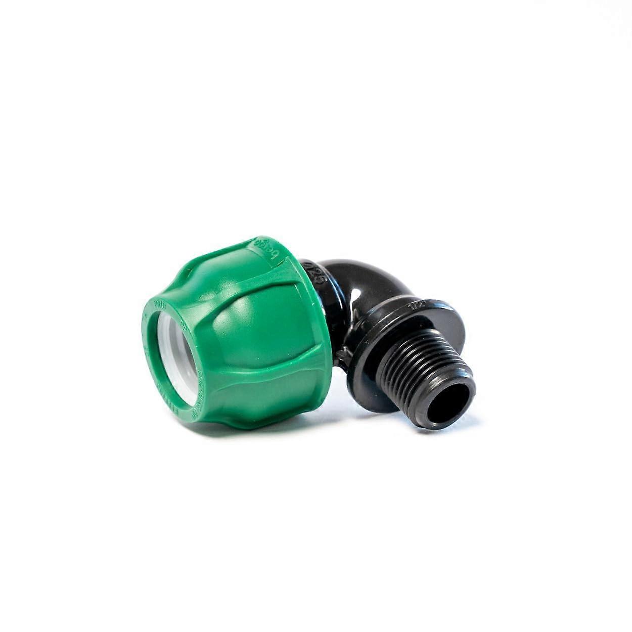 3 Pcs PE Spud Thread 20 mm x 1/2 mm Fitting for Polyethylene Pipes 20°C