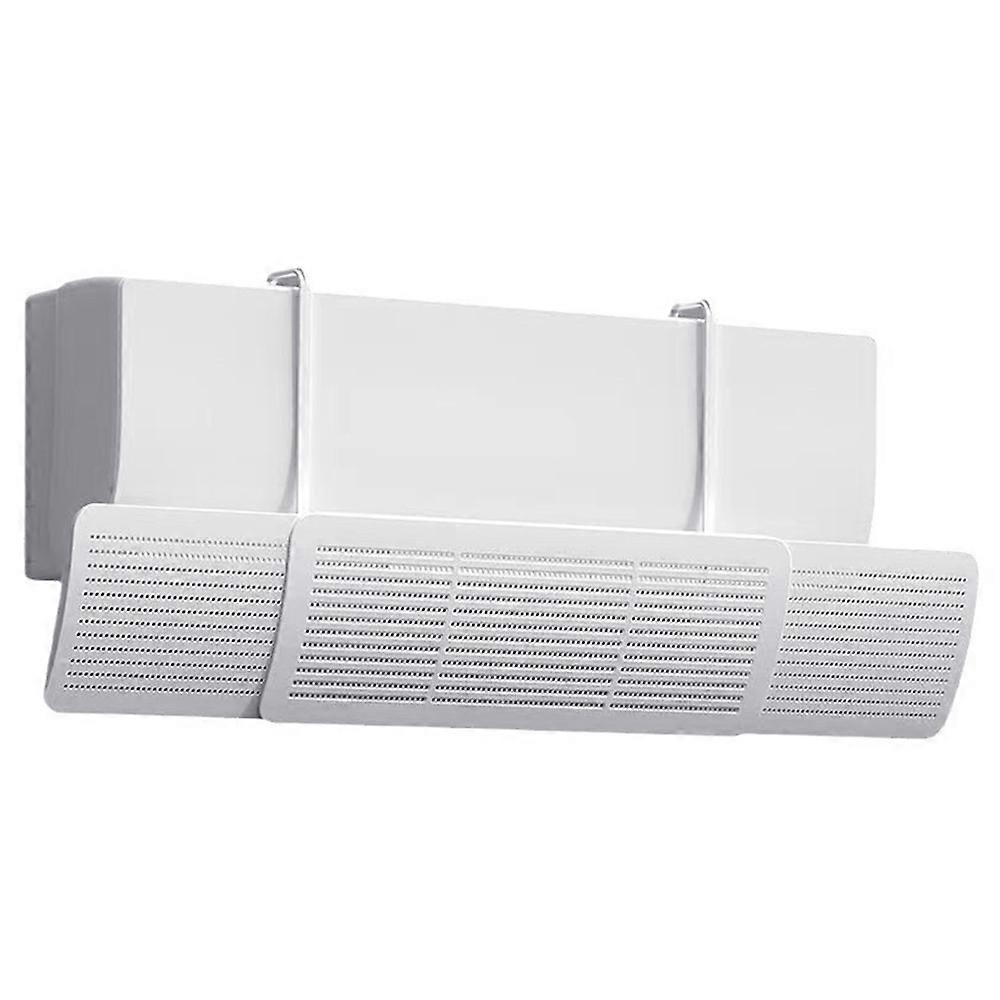 Adjustable Air Conditioner Wind Deflector Shield ABS Honeycomb Universal Wall Mounted AC Vent Cover