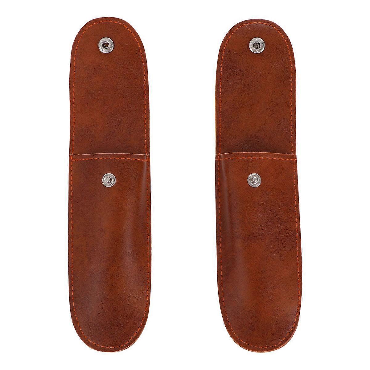 2PCS PU Bottle Opener Bag Carrying Pouch Cover Practical Lifter Holder