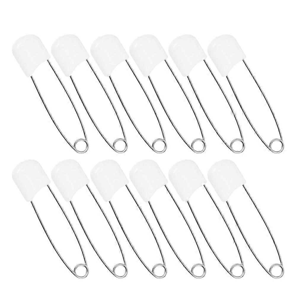 30 Pcs Large Diaper Safety Pins – Secure Grip, Lightweight & Portable Cloth Diaper Pins for Travel and Versatile Use