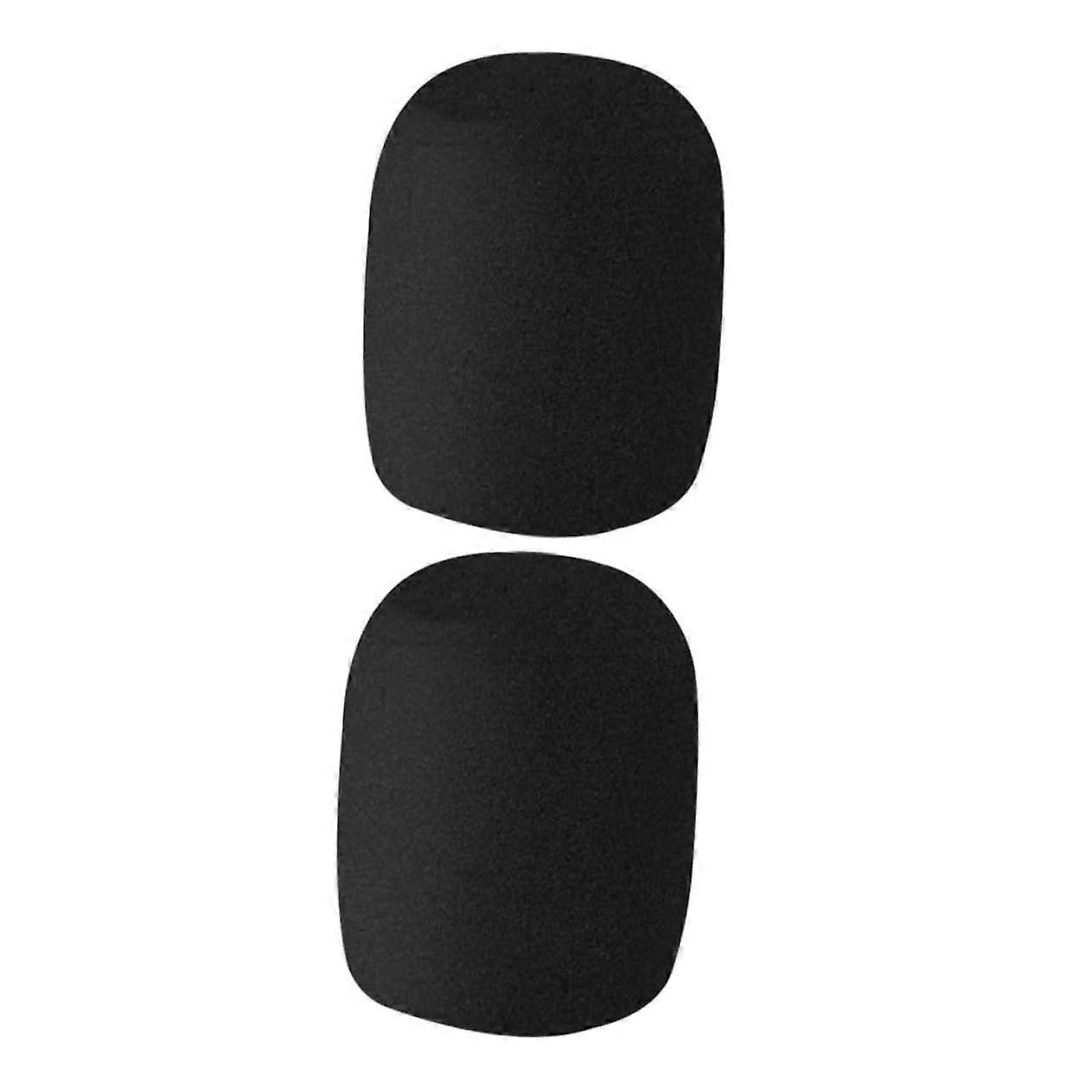 Thick Microphone Windscreens 2-Pack High-Quality Mic Protection for Recording and Live Events Suitable for Conferences