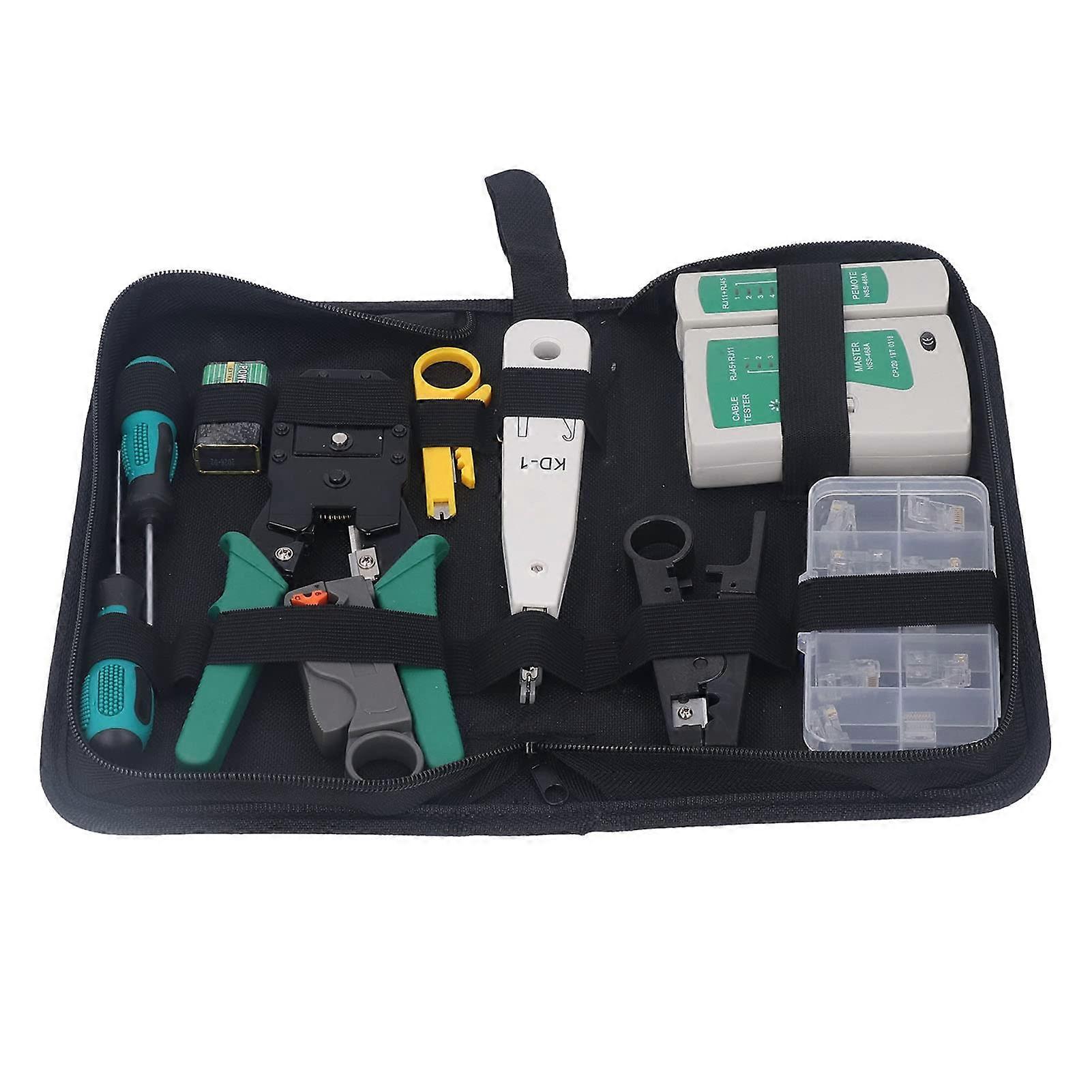 Network cells provide a convenient connection for network cables with a fixed note, stripper for technicians.