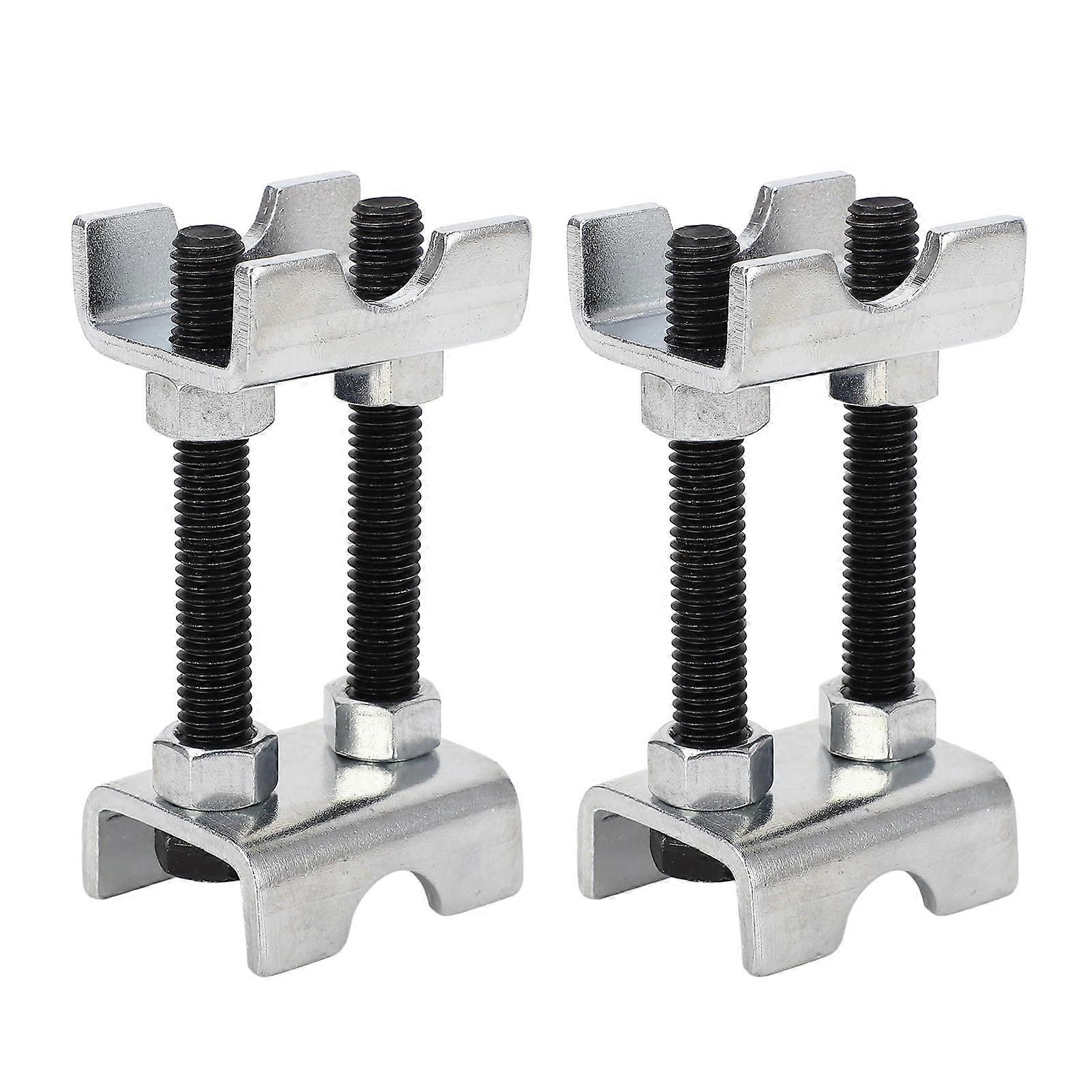 Coil Spring Spacer Set, Adjustable Carbon Steel Coil Spring Compressor, Raise or Lower 1" to 2", High Stability Design
