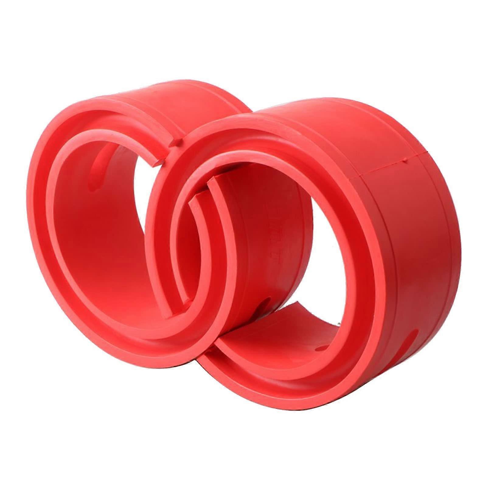 Car Coil Spring Buffer Cushion, 2 Pieces, Flexible Rubber Shock Absorber, Coil Spring Spacer (A), Power Cushion