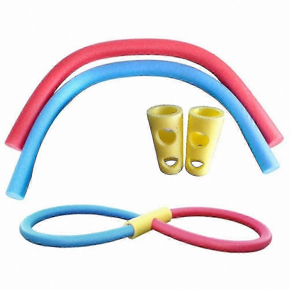 Hollow Foam Swim Noodles with Connectors - 2-Pack Pool Toys for All Ages