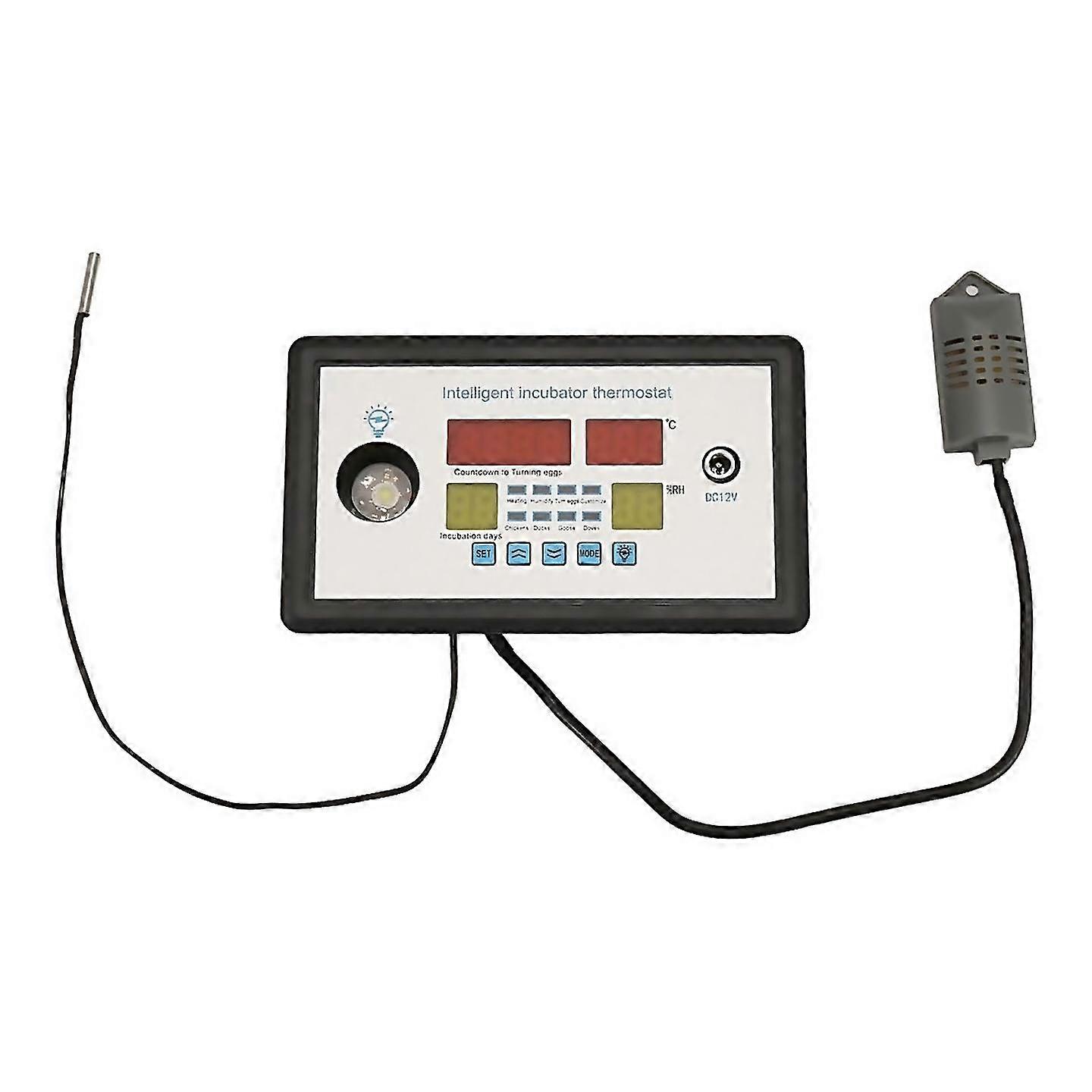 Zfxw9002 Smart Thermostat Digital Temperature Humidity Control Incubator 360 Automatic Egg Turning