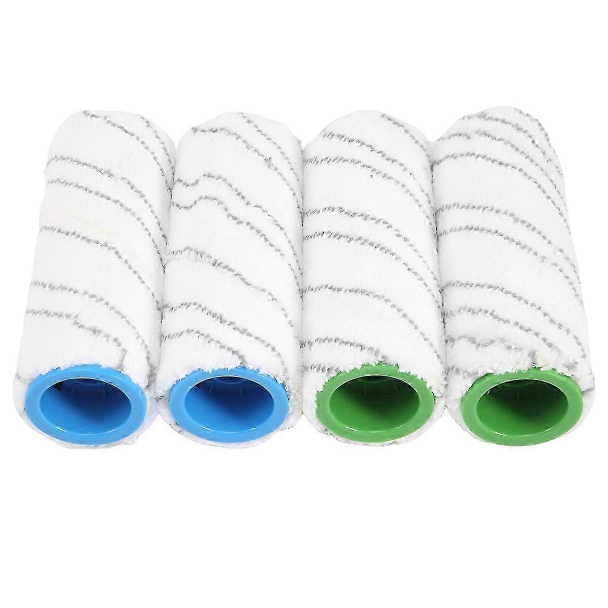 4 Pieces Set of Rollers for FC5 FC7 FC3 FC3D Electric Floor Cleaner Replacement Rollers