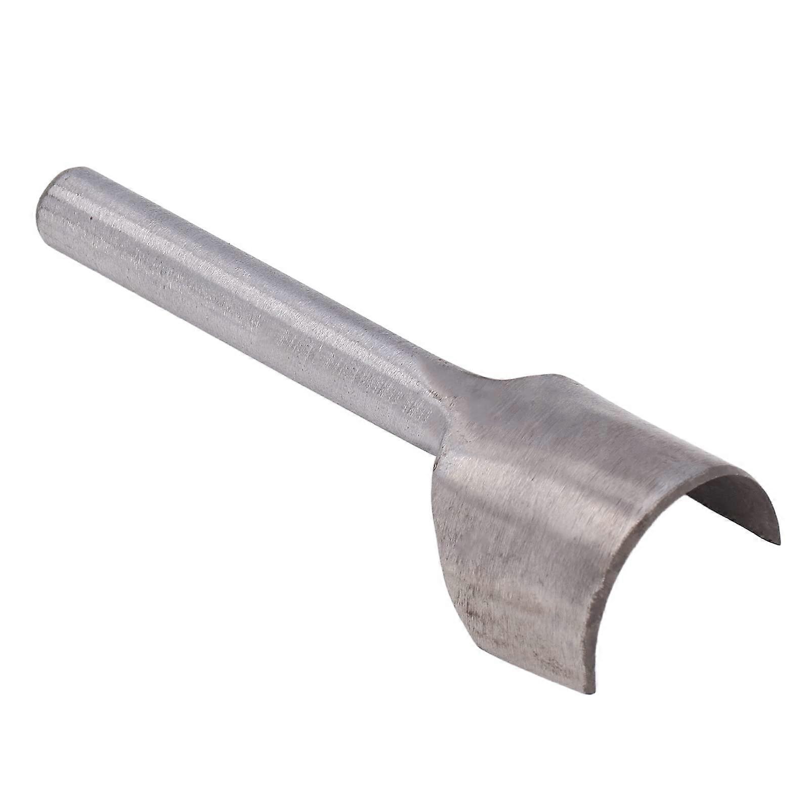 Handheld Tool Steel Half-Round Cutter Punch For Leatherwork End Punch 35mm
