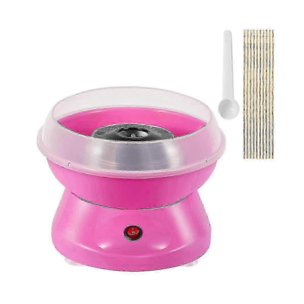 Cotton Candy Machine, Mini Electric Candy Floss Maker with Splash-Proof Plate, Kids Party, EU Plug