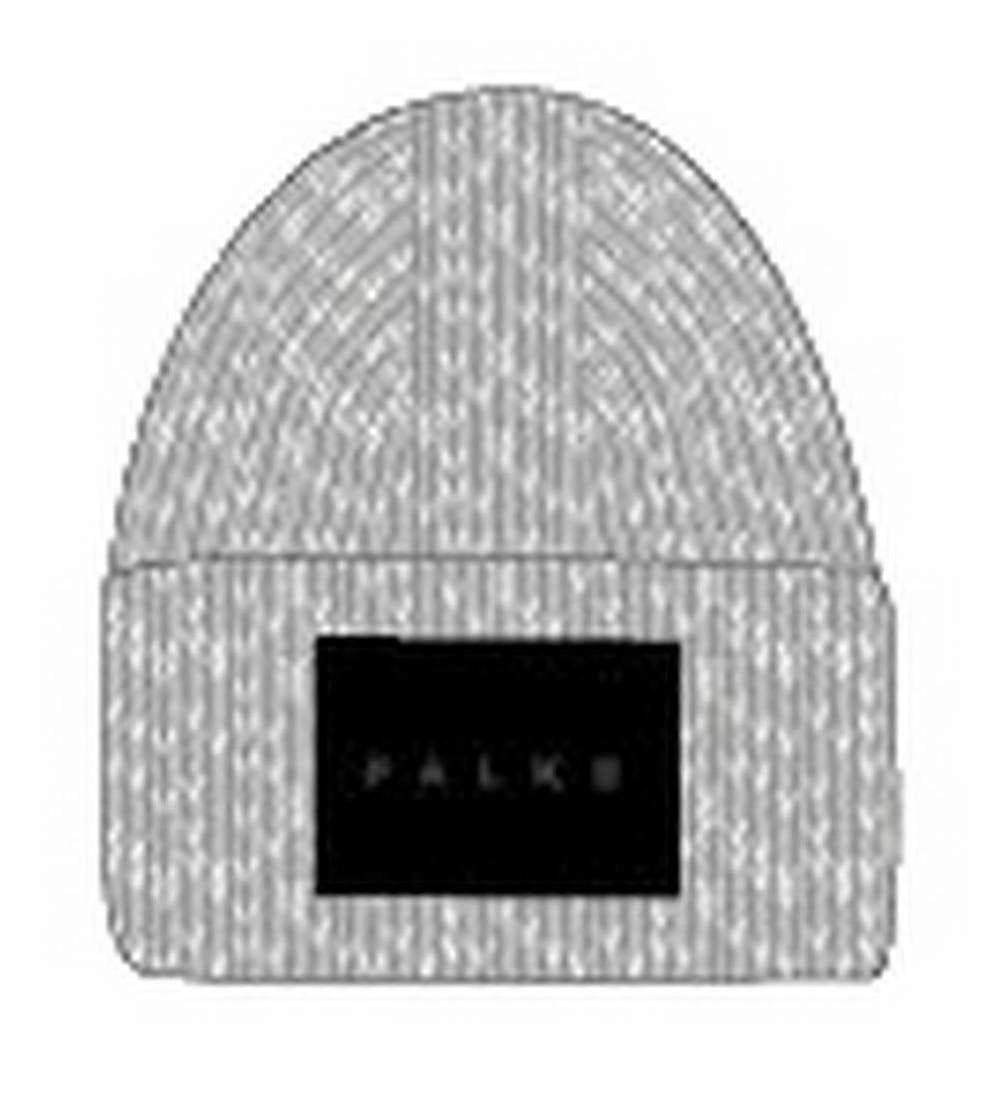 Falke Merino X-Fine Big Label Beanie - Light Grey