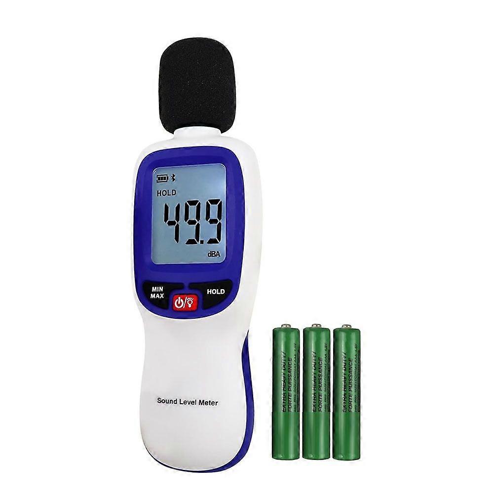 Decibel Meter with Data Logging,Enable App Data Recording on Smartphone/, 30dB to 130dB Sound Level Meter for Home