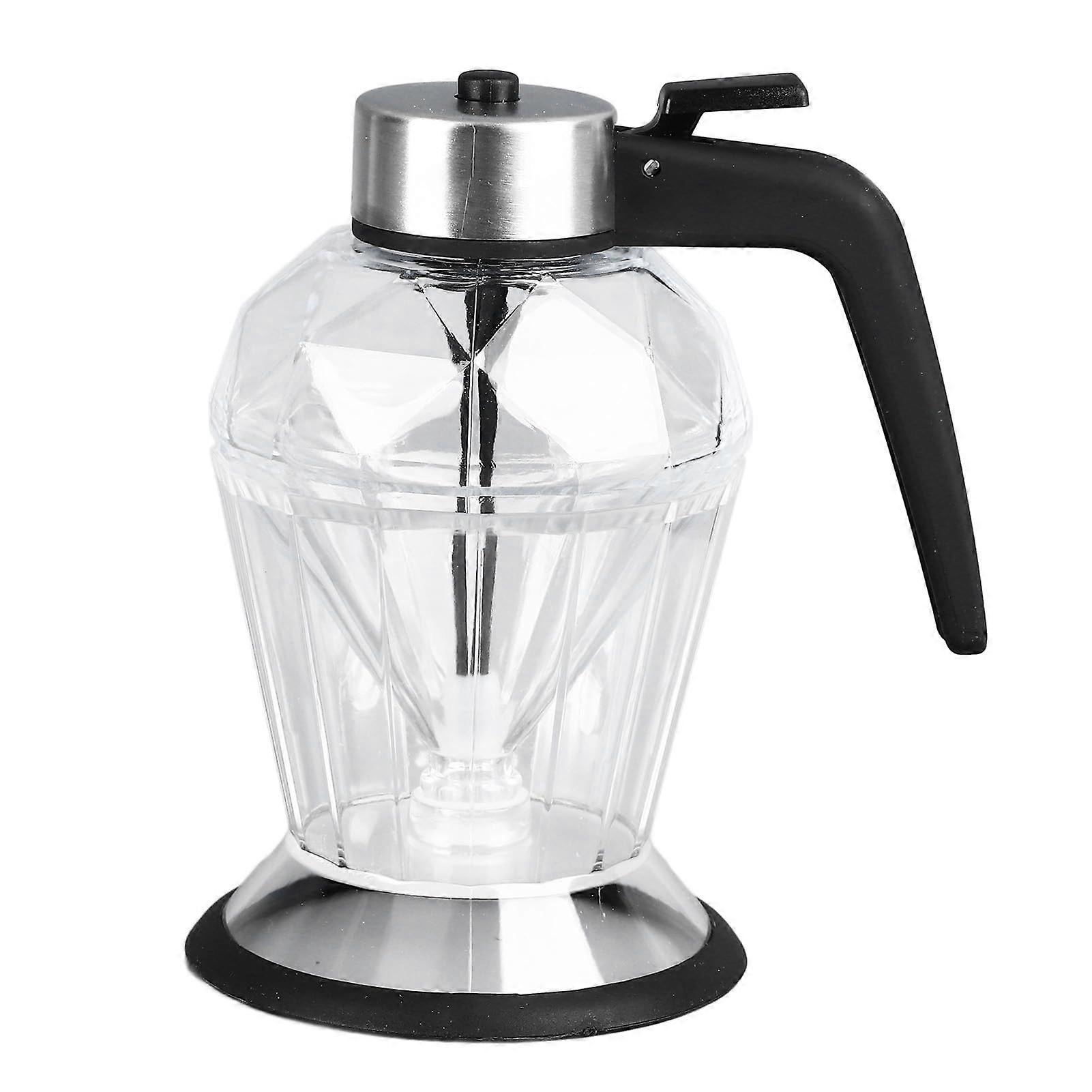 Honey Dispenser Maple Syrup Dispenser With Dipper No Drip Clear Glass