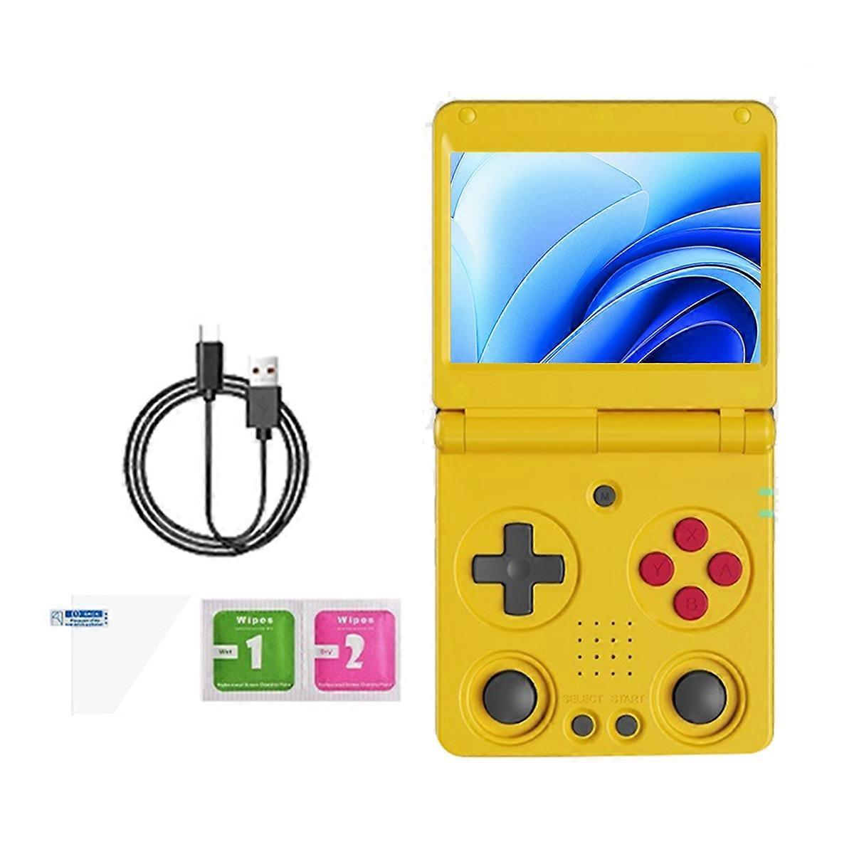 RG34XXSP Retro Game Console Linux 64Bit 3.4 Inch 64+128G 13000+Games Handheld Game Console Supports