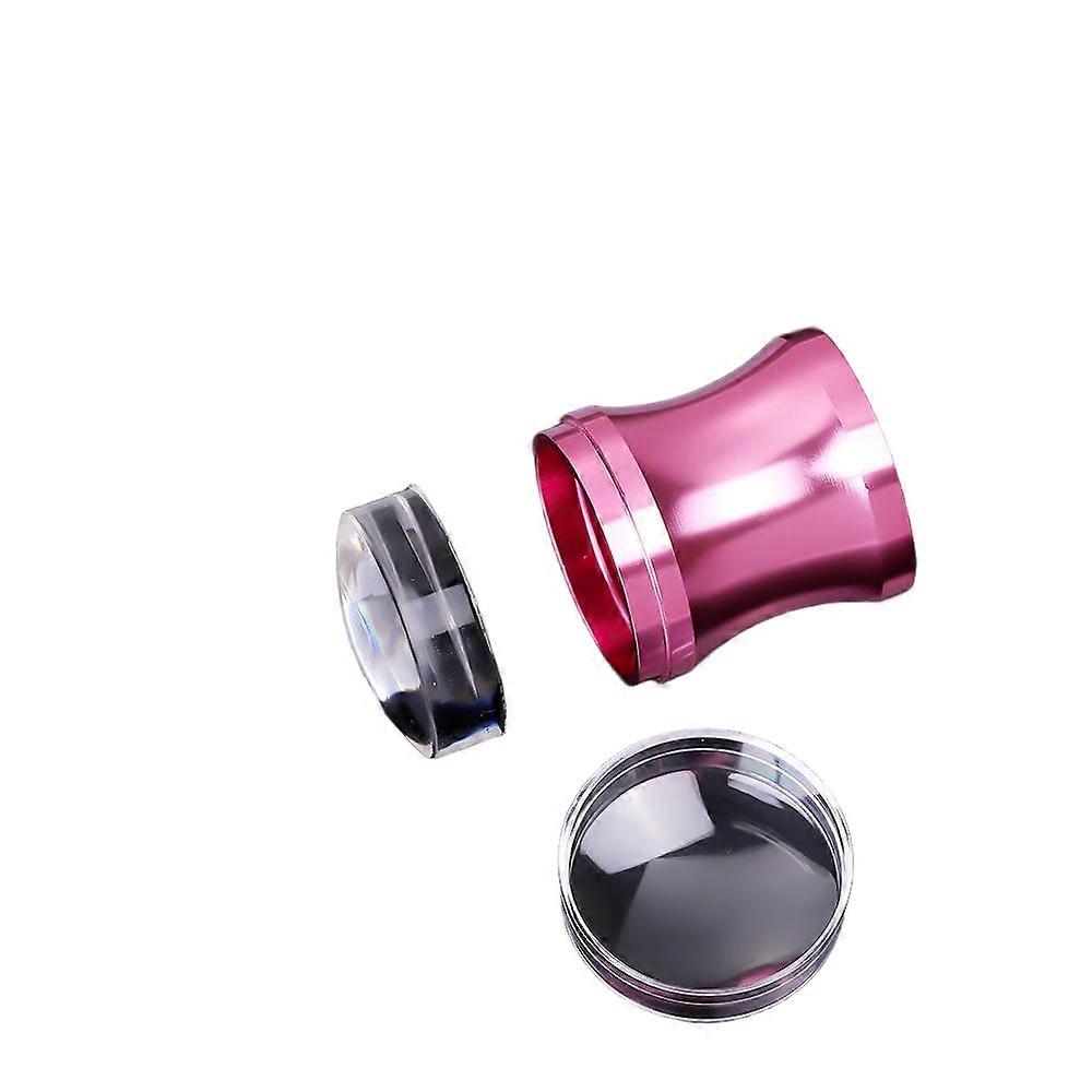 Silicone nail art stamp, 3.8cm iridescent electroplated style, easy to operate for large-area printing
