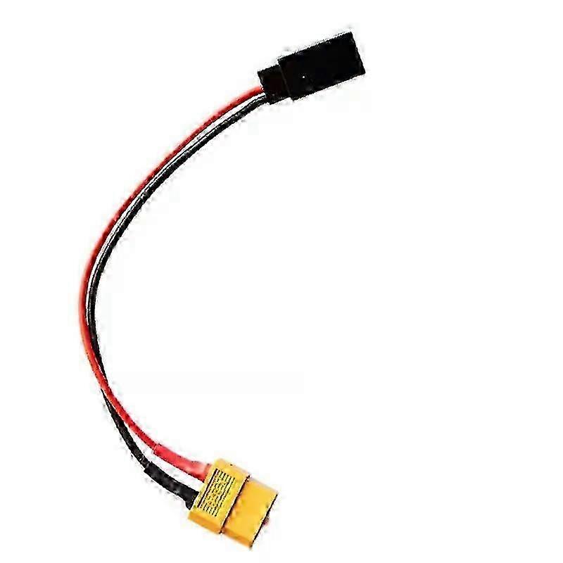 2Pcs XT60 Female Plug to Futaba RX Female Connector Adapter Charge ...