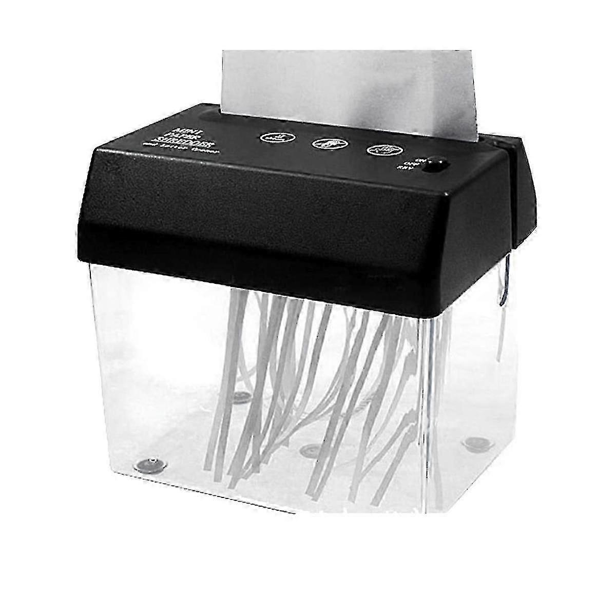 USB powered paper shredder for office portable and battery operated