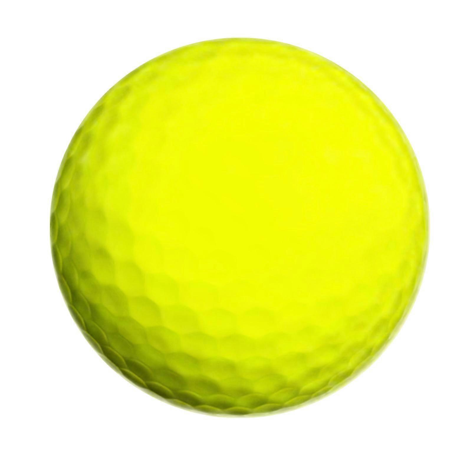 Golf balls double layer durable wear resistant equipment