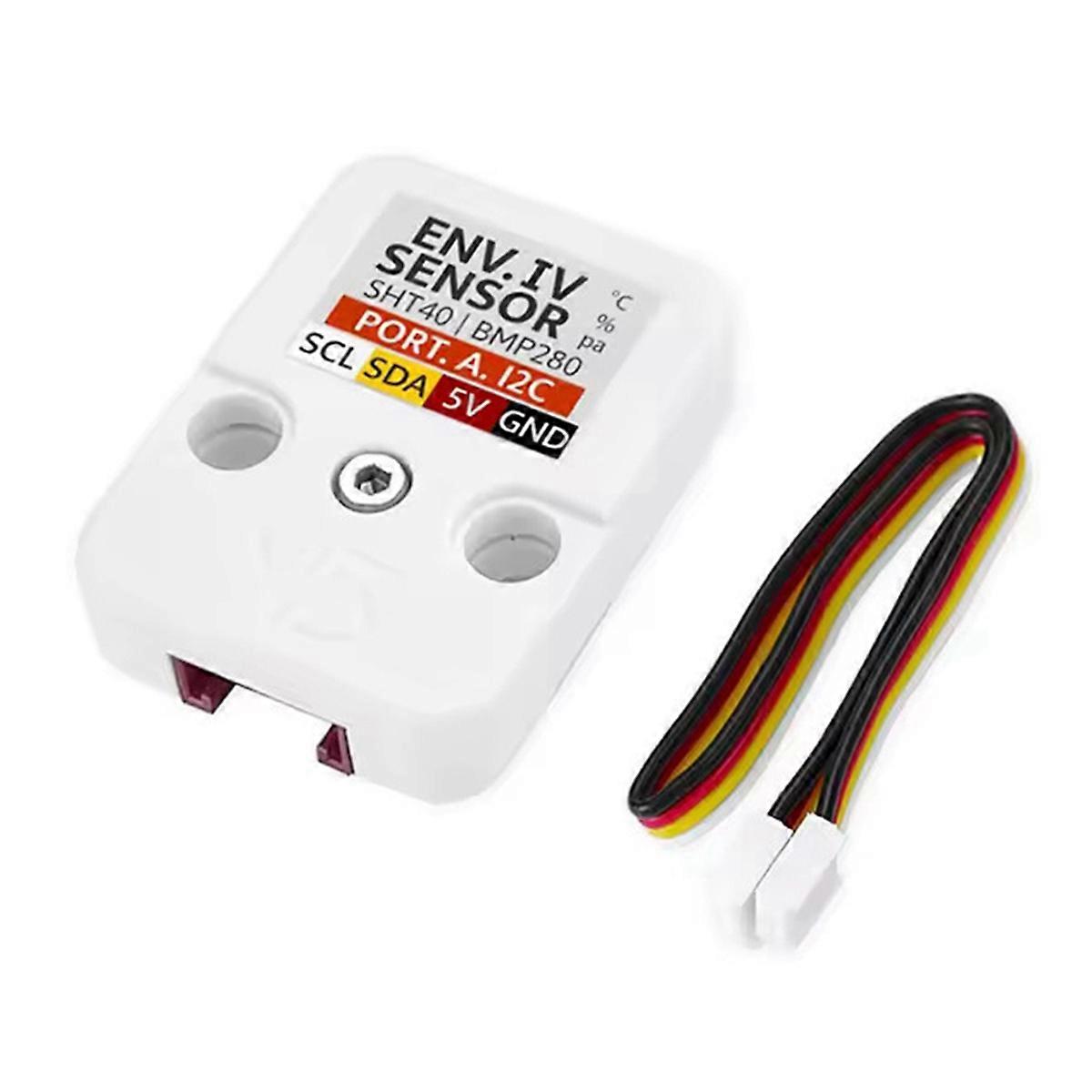 ENV IV Sensor Unit with Temperature Humidity Air Pressure Sensor SHT40+BMP280 Environmental Temperature Humidity Sensor