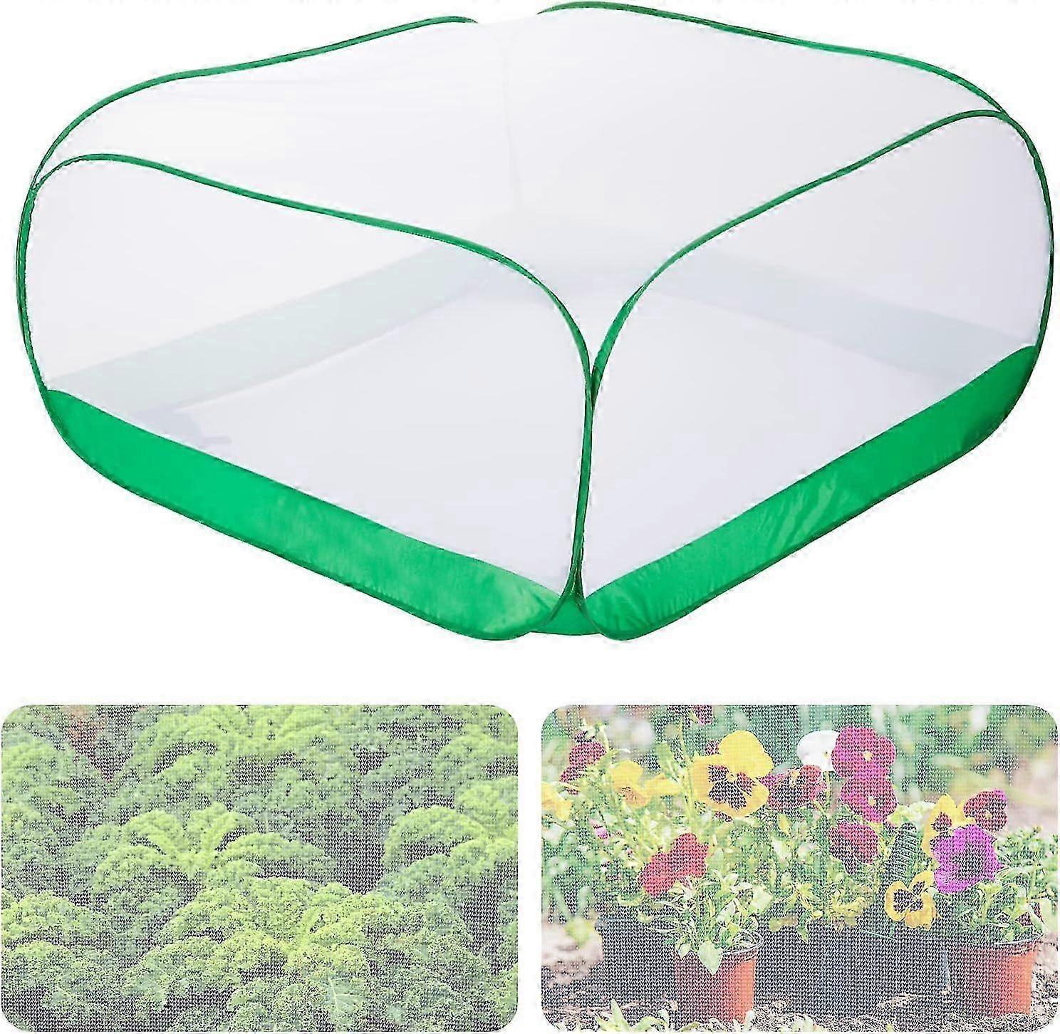 Upgraded Garden Netting - 3.3 3.3 1.65 FT Plant Covers Net for Square Raised