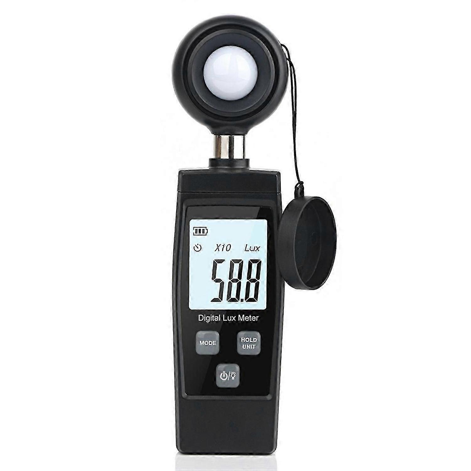 0-200, 000 Lux Digital Pocket Light Meter Lux/FC Tester Illuminometer