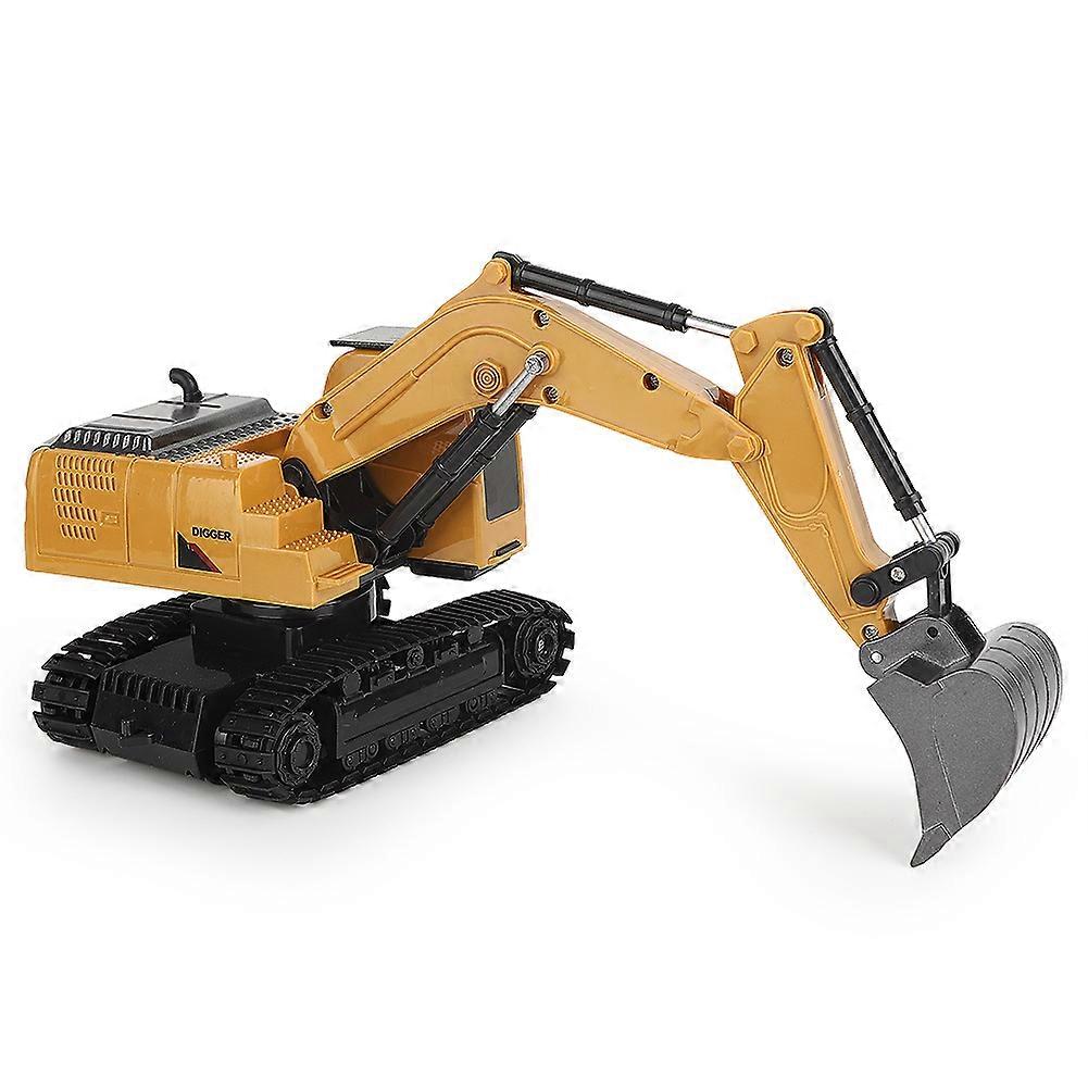 6CH 1/24 Scale Remote Control Engineering Truck Model Toy Car