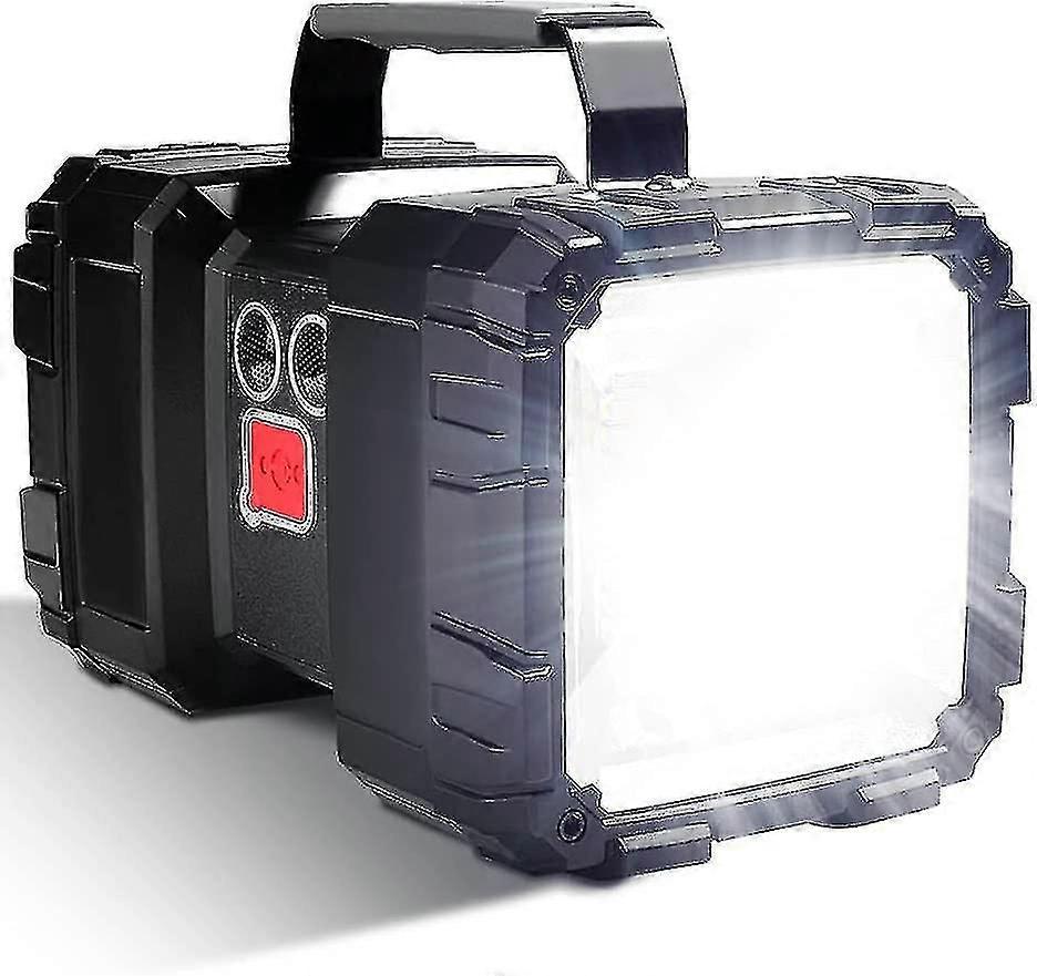 Rechargeable Led Flashlight 10000mah 1200lm Ultra Standby High Camping 7 Modes With Usb Bank Output