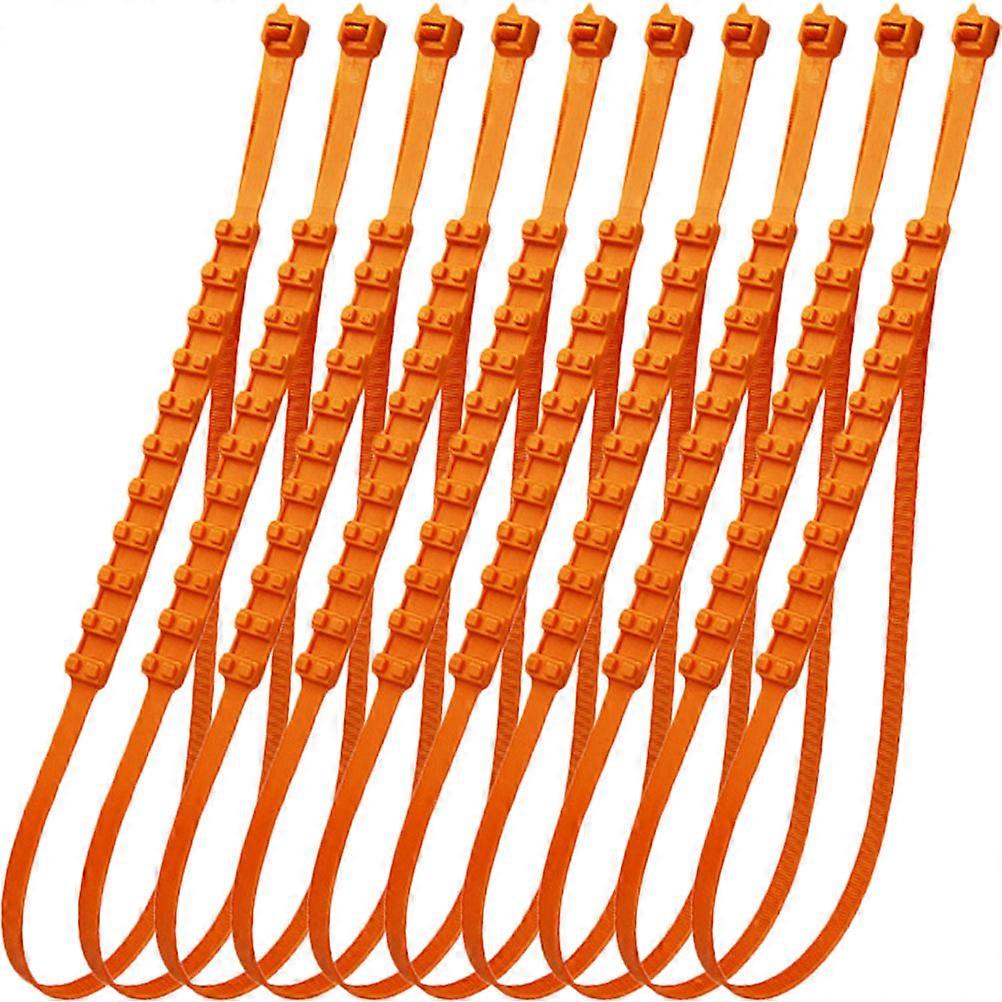 Tire Chains Car Plastic Zip Cable for Tie Cable 10Pcs Car Chains
