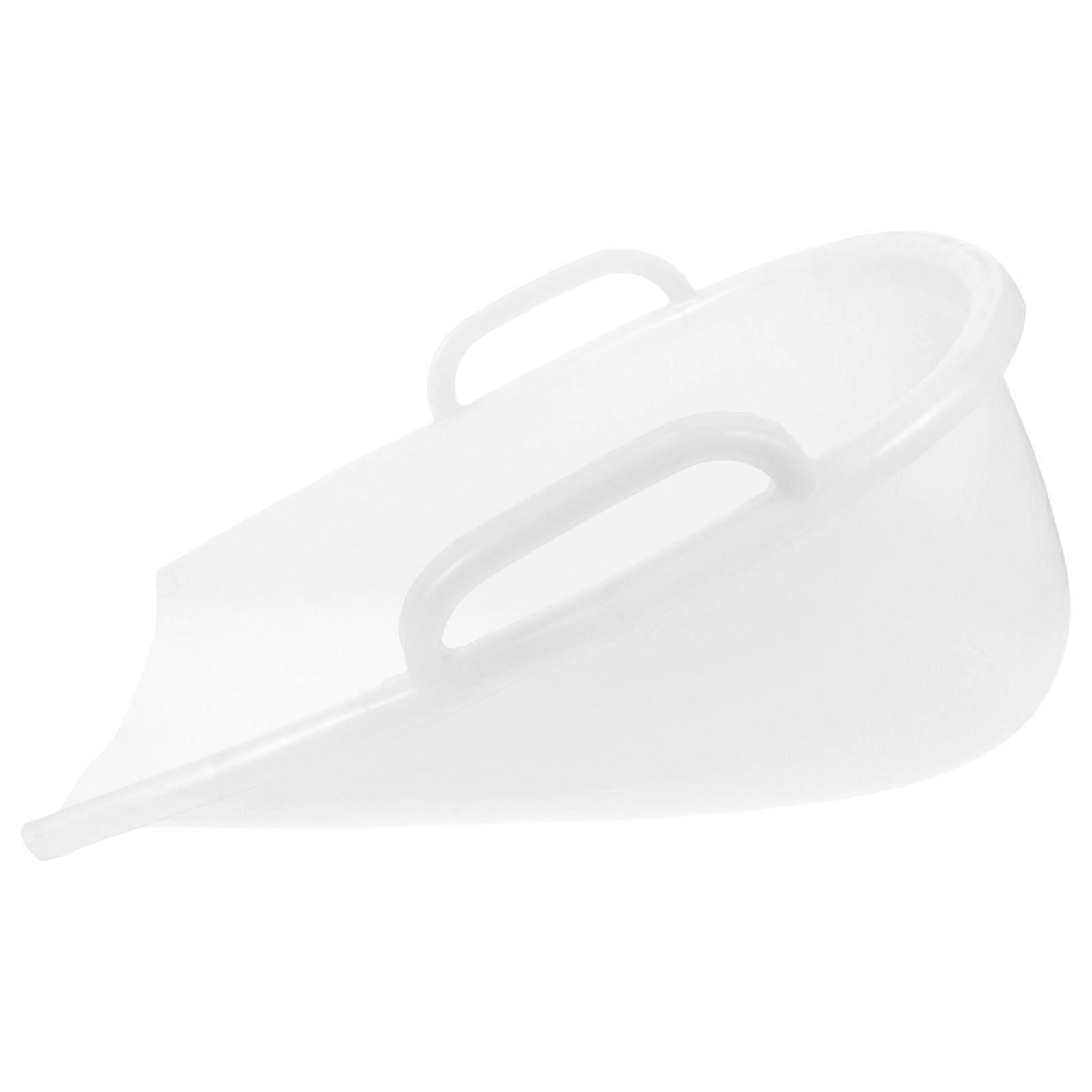 Transparent Plastic Dustpan Hand-Held Garbage for Farm Use