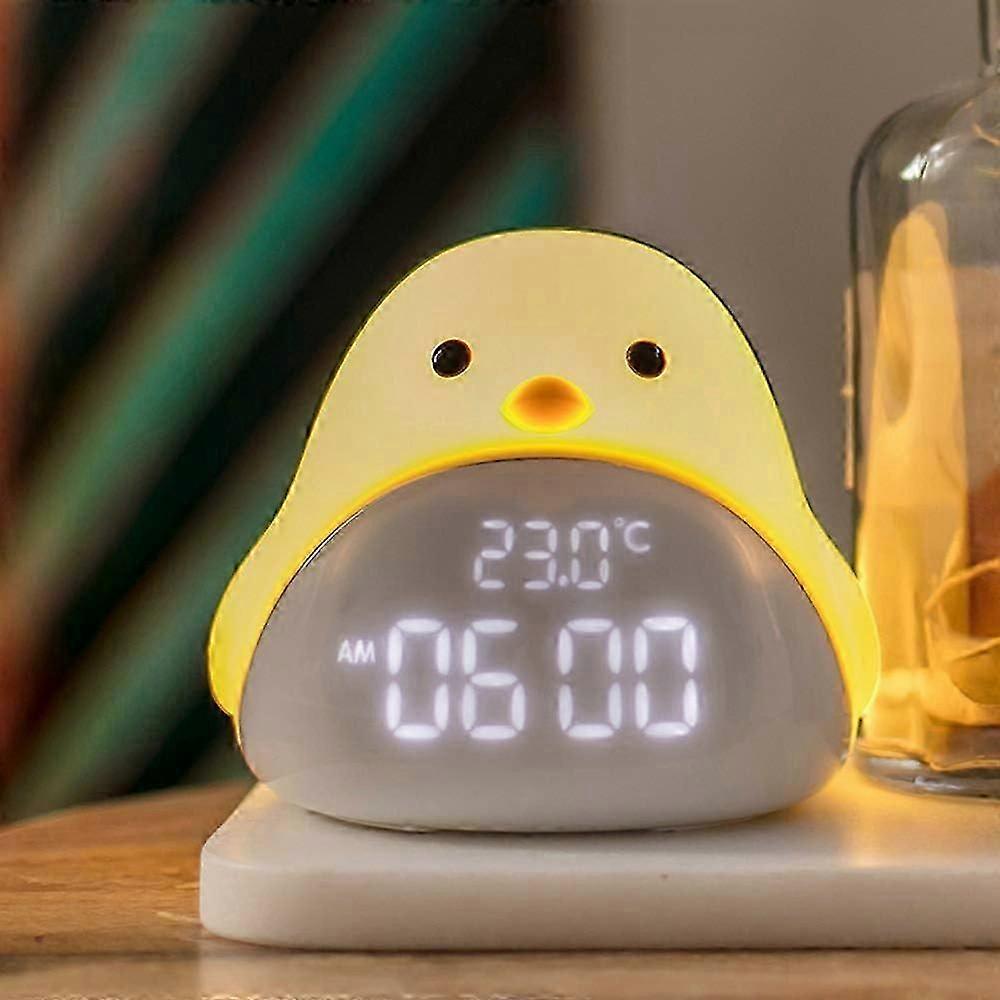 alarm clock mute student bedside creative luminous personality electronic clock