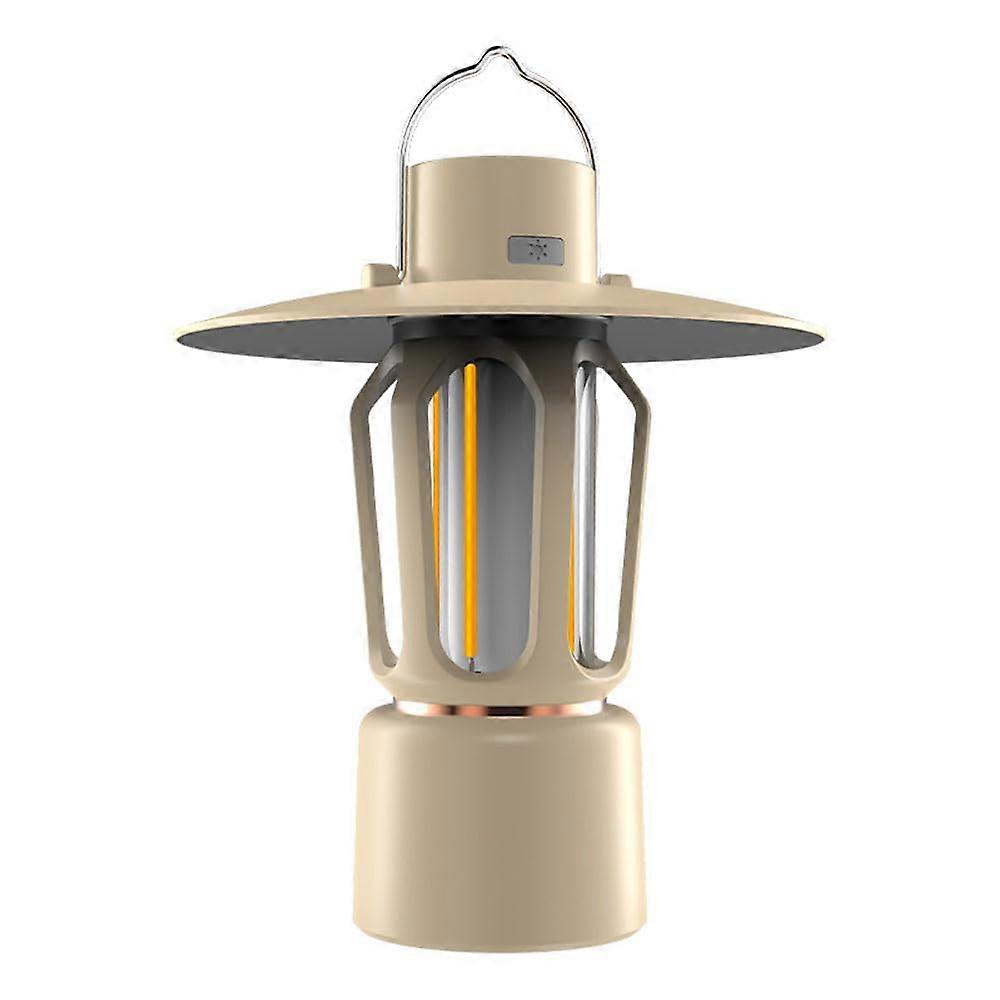 Outdoor Rechargeable Portable Waterproof Camping Light With Stand Emergency Reading Flashlight For Backpacks And Hiking