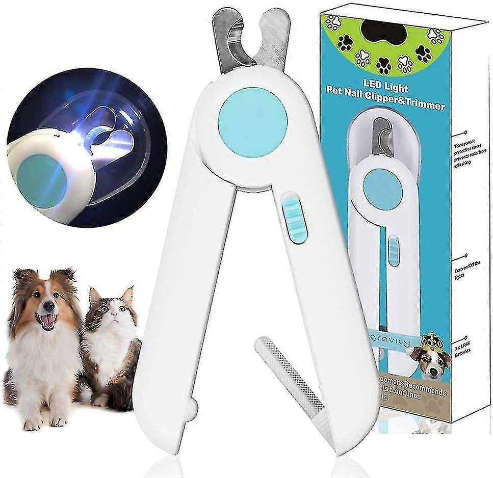 Pet Supplies Pet Nail Clippers, With Light, Labor-saving, Sharp And Durable
