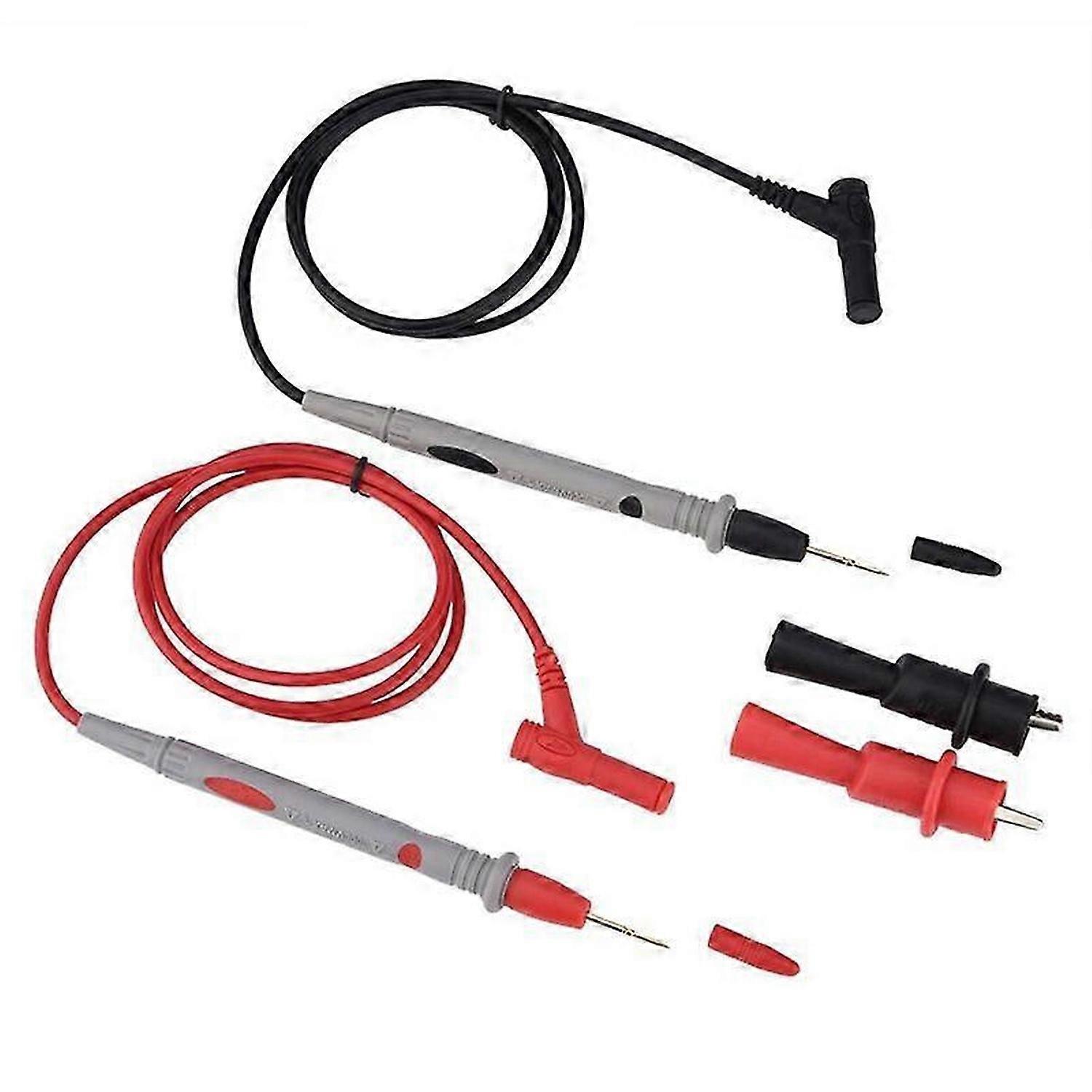 Multimeter Test Kit 1000V 20A Digital Electronic Probe Lead Set with Alligator Clips and Banana Plug for Multimeter Clamp