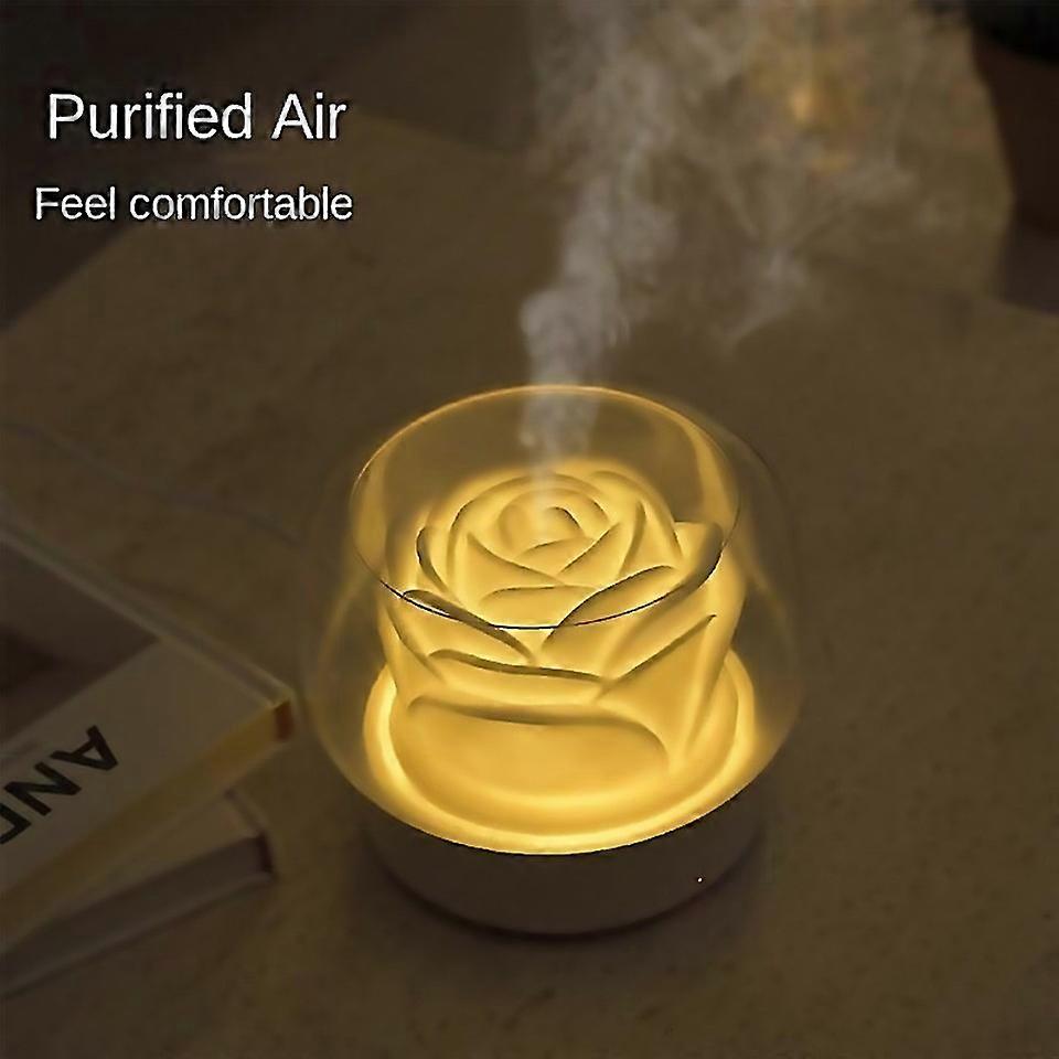 For 400ml Flower Air Purification Humidifier Eu