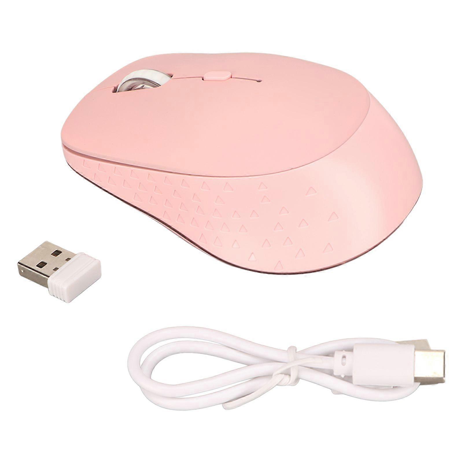 Wireless Mouse RGB Running Light Stylish Universal Dual Modes Type C Rechargeable Bluetooth Mouse